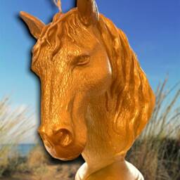 Horse Candle/Candle/Figure/Sculpture/Candle 3D/Candels/Gift/Home Decor/Art Design/Design Candle/statue/Art/Deco/Horses/ Animal/Animalart - thumbnail 2