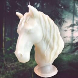 Horse Candle/Candle/Figure/Sculpture/Candle 3D/Candels/Gift/Home Decor/Art Design/Design Candle/statue/Art/Deco/Horses/ Animal/Animalart - thumbnail 3