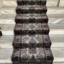 3??10 Ft Silver Hallway Carpet, Afghan Oriental Wool Rug, Home Decor - thumbnail 2