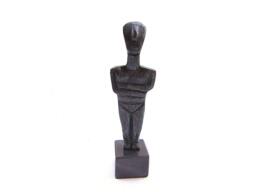 Free Shipping Bronze Sculpture Idol Of Cycladic Figure , Metal Museum Quality Reproduction, Henry Moor Art - thumbnail 1