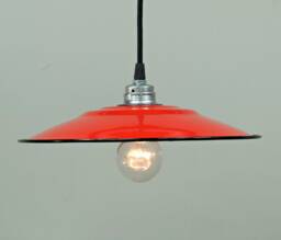 Industrial Factory Shade Enamel Ceiling Lighting - thumbnail 1