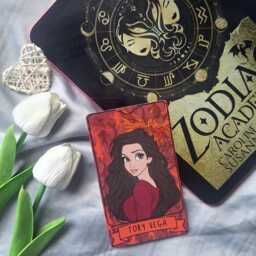 Zodiac Academy Tarot Card Style Print/ Darcy & Tory Vega Print/Officially Licensed/Twisted Sisters/ Bookish Art Print/Zodiac Merch - thumbnail 2