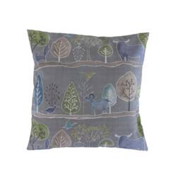 "Cushion Cover in Voyage Maison Ariundle Woodland Wilderness Cornflower Blue 14"" 16"" 18"" 20"