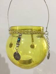 Moroccan Hanging Tealight Lantern