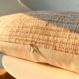 Brown Dot Block Print Mudcloth Hmong Pillow Case - thumbnail 3