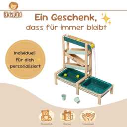 Gift For A 1st Birthday, Outdoor Water Track Toy, Montessori Children's Birthday Gift, Christening Gift - thumbnail 2