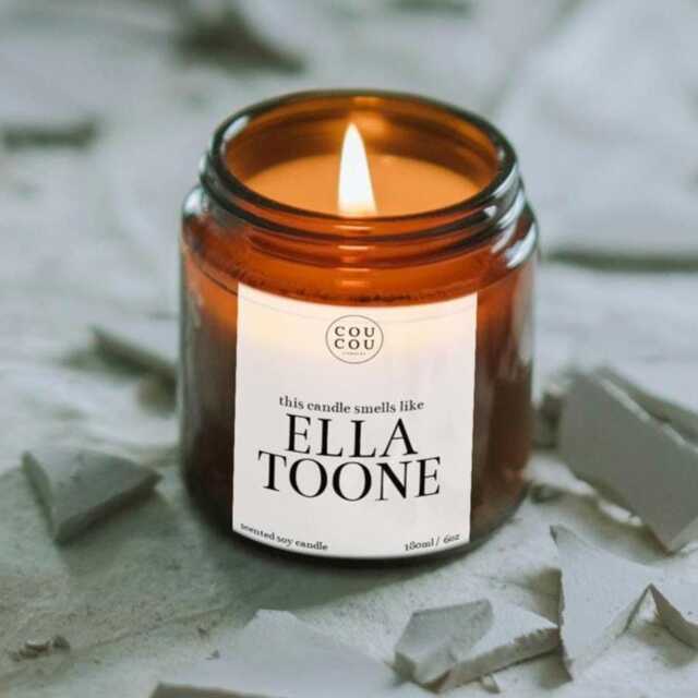 Ella Toone Gifts, Women's Football Candle, Luxury Soy Wax - image 1