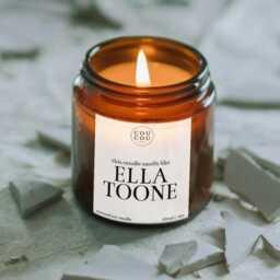 Ella Toone Gifts, Women's Football Candle, Luxury Soy Wax - thumbnail 1