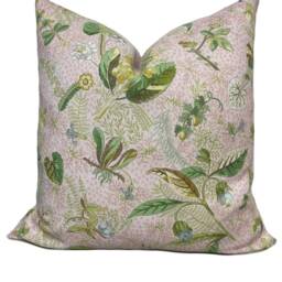 Schumacher Blackwell Blush Cushion Cover Pillow Double Sided - thumbnail 2