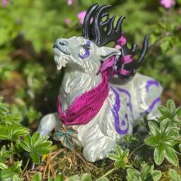 Night Elf Malorne Druid Stag 3D Printed Figure 16cm - thumbnail 3