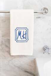 Personalized Embroidered Face Cloth Custom Monogrammed Towel