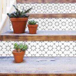 Tile Stickers For Decoration, Floor Or Wall, Fez Style, Easy Way To Customize Your Bathroom, Kitchen Backsplash, Pack Of 10, Skumgt - thumbnail 3