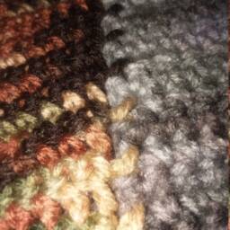 Monogram Afghan Blanket - thumbnail 2