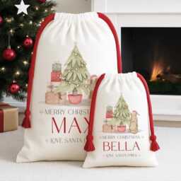 Personalised Dog Christmas Sack - For Dog, Santa Sack, Christmas Stocking, Personlised Sack - thumbnail 2