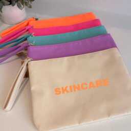 Personalised Bright Neon Suncream Holiday Beach Wallet - thumbnail 2