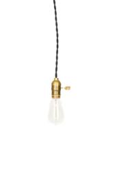 Simply Modern Vintage Farmhouse Pendant Light - Black Wire - thumbnail 2