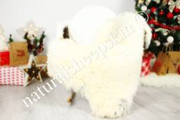 Organic Sheepskin Rug, Real Gute Sheepskin, Ivory Rug Christmas Home #gutchris9 - thumbnail 1