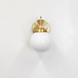 Wall Sconce Light, Mid Century Brass Light, Ul Listed, 0323 - thumbnail 3