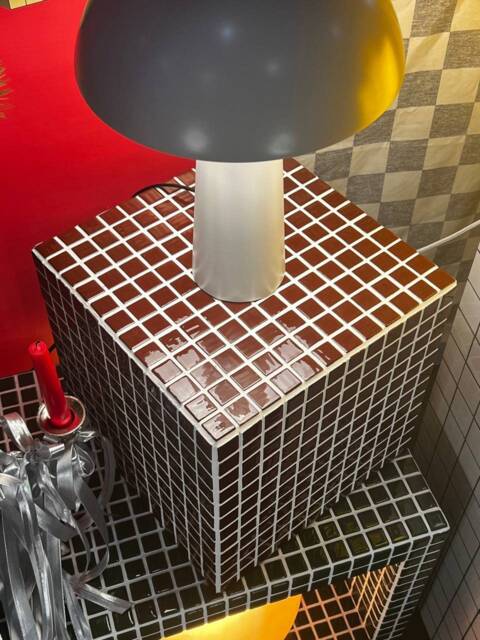Nightshelf, Handmade Tile Cube, Designer Furniture, Shelf, Coffee Table - image 1