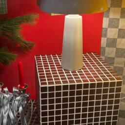 Nightshelf, Handmade Tile Cube, Designer Furniture, Shelf, Coffee Table - thumbnail 2