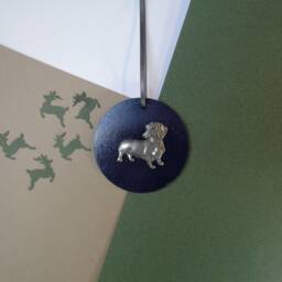Dachshund Hanging Decoration - Dog Mum Christmas Ornament Owner Unique Decor - thumbnail 2