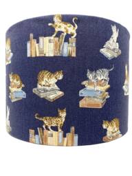 Cat Lamp Shade Library Cats Lampshade Light For Standard Lamps Or Ceiling Lights