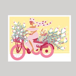 Flowers, Dogs, & Tricycles - Art Print - thumbnail 2