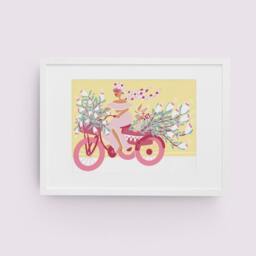 Flowers, Dogs, & Tricycles - Art Print - thumbnail 3