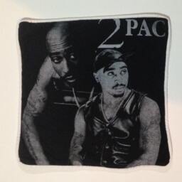 Tupac Cushion - No Shipping Charge in North America - thumbnail 2