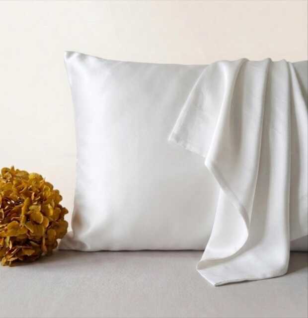 Mulberry Silk Pillowcase 22 Momme, Envelope Closure, Oeko-Tex Certified - image 1