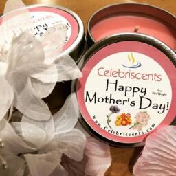 Happy Mother's Day Plumeria Flowery Soy Candle Scent Of Fresh Natural Flowers From The Tropics. Makes A Perfect Warm Gift - thumbnail 3