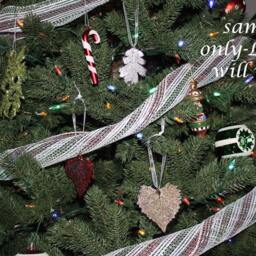 Birch Leaf Ornament Gold, Leaf, Extra Large, Gift, Christmas Card, Orna74 - thumbnail 2