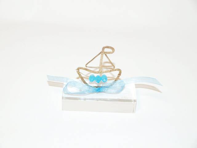 Hand Made Sterling Silver 925 Small Boat Birthday Or Christening Gift