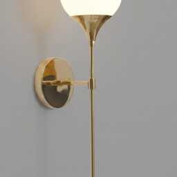 1950S Mid-Century Wall Light Fixture Elegant Brass Handcrafted Inspired Trumpet Design For Livingroom, Bedroom, Luxury Style Wall Sconce - thumbnail 3