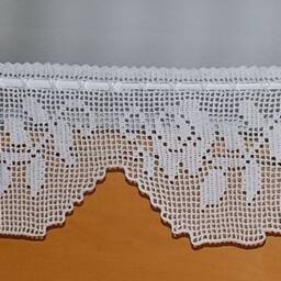 "Crochet Curtain With Roses ""Anna" - thumbnail 2