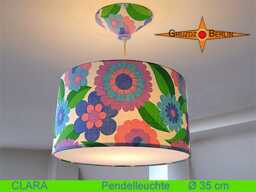 Vintage Hanging Lamp Clara With Prilblumen 80S - thumbnail 1