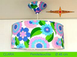Vintage Hanging Lamp Clara With Prilblumen 80S - thumbnail 2