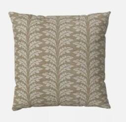 Leaf Leaves Cushion Cover , Iliv Woodcote Caramel Beige Natural Throw Pillow Scatter Cushions UK - thumbnail 1