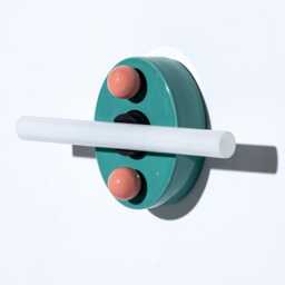 Bim Tropical Teal Ceramic Wall Sconce - Modern Lamp Us Shipping Includes All Taxes - thumbnail 3