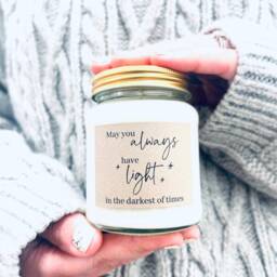 Sympathy Gift Candle Bereavement, Mental Health Support - thumbnail 2