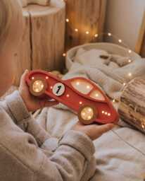 Wooden Car Lamp For Kids Perfect Gift Baby Shower Nursery Decor Night Light Personalized - thumbnail 1
