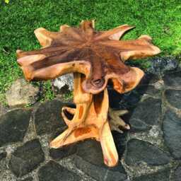 Lombok Mushroom Side Table 60 X 60cm - thumbnail 3