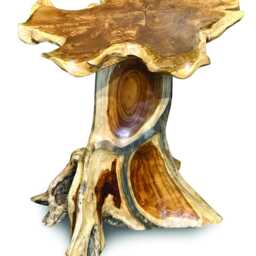 Lombok Mushroom Side Table 60 X 60cm - thumbnail 2