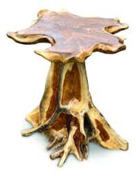 Lombok Mushroom Side Table 60 X 60cm