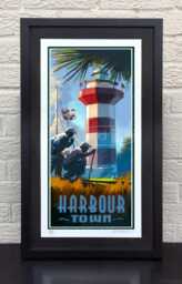 Harbour Town Golf Gift Sports Art Poster-Print - thumbnail 1
