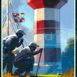 Harbour Town Golf Gift Sports Art Poster-Print - thumbnail 2