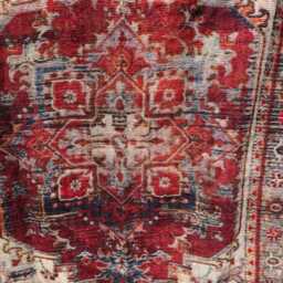 Vintage Persian Kantha Quilt, Hand-stitched Cotton Bedspread, Boho Chic Throw Blanket - thumbnail 3