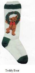 Personalized Hand Knitted Christmas Stocking - thumbnail 1