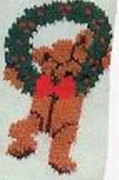 Personalized Hand Knitted Christmas Stocking - thumbnail 2