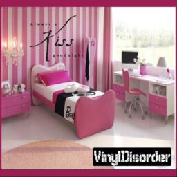 Always Kiss Me Goodnight - Vinyl Wall Decal Quotes Sticker A003Alwaysaviet - thumbnail 1